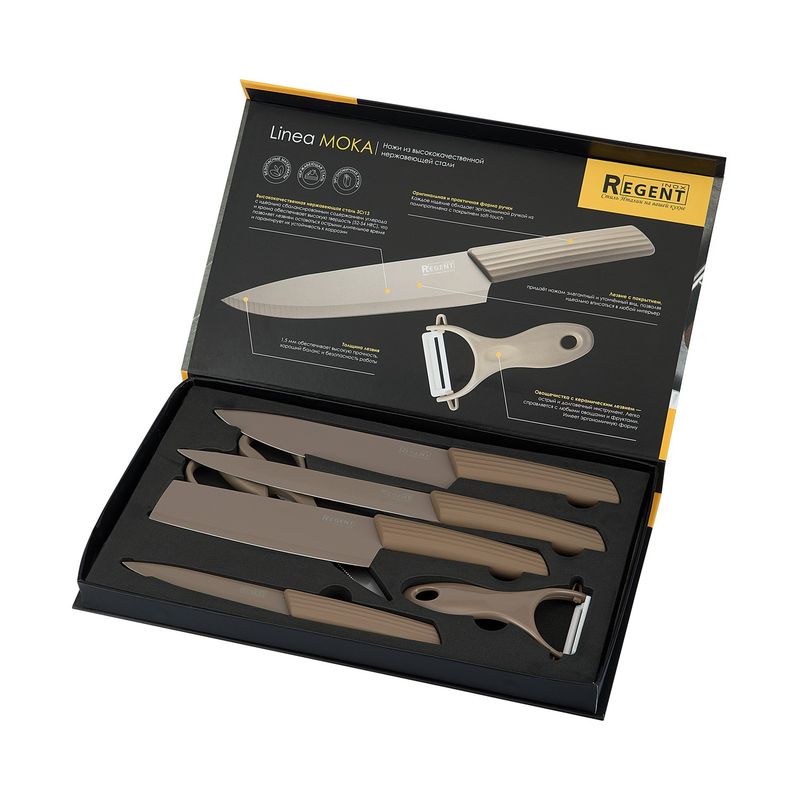 Набор ножей 72-205 (6пр.) MOKA