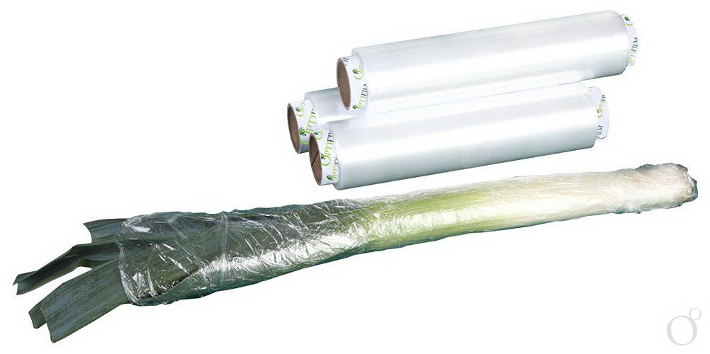 Пленка пищевая РЕ 225мм*200м. белая OPTIFILM 24-1033 (ОК)