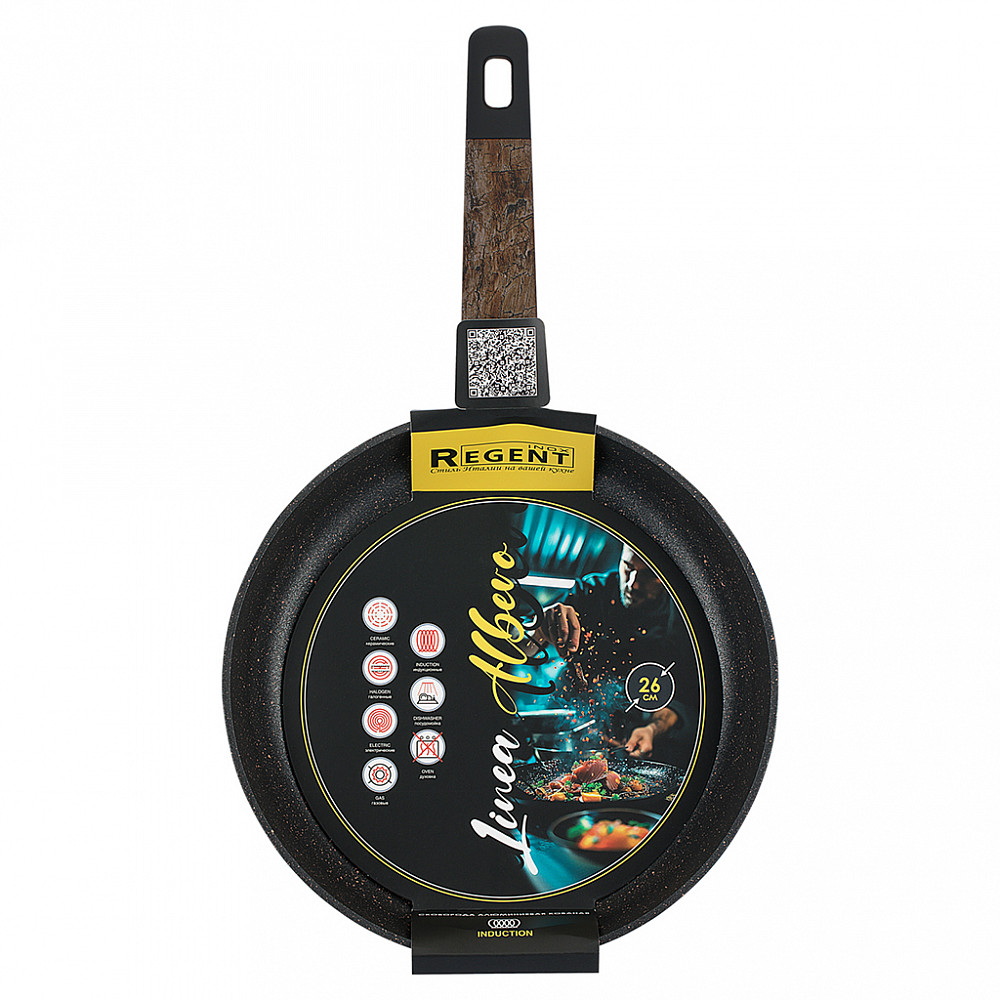 Сковорода 62-1026 d 26см. ALBERO (а/пр. ал. индукция)