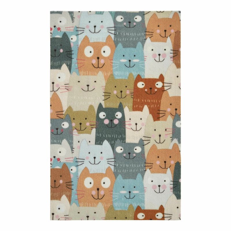 Коврик напольный  SH Icarpet PRINT 50*80 "Котики" влаговп. 823024 Ш