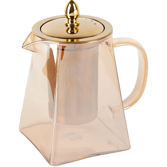 Чайник заварочный 5210007 "Pyramid" 0,55л. (стекло) индив.уп. ЕНС