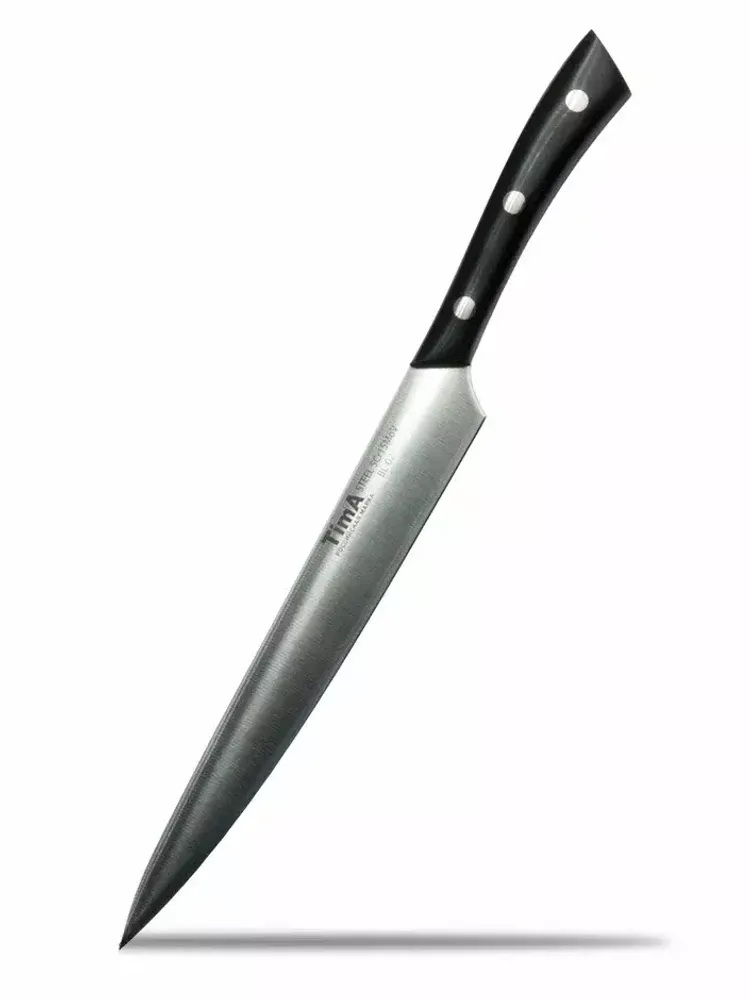 Нож BL-02 разделочный 203мм. BlackLine (Т)