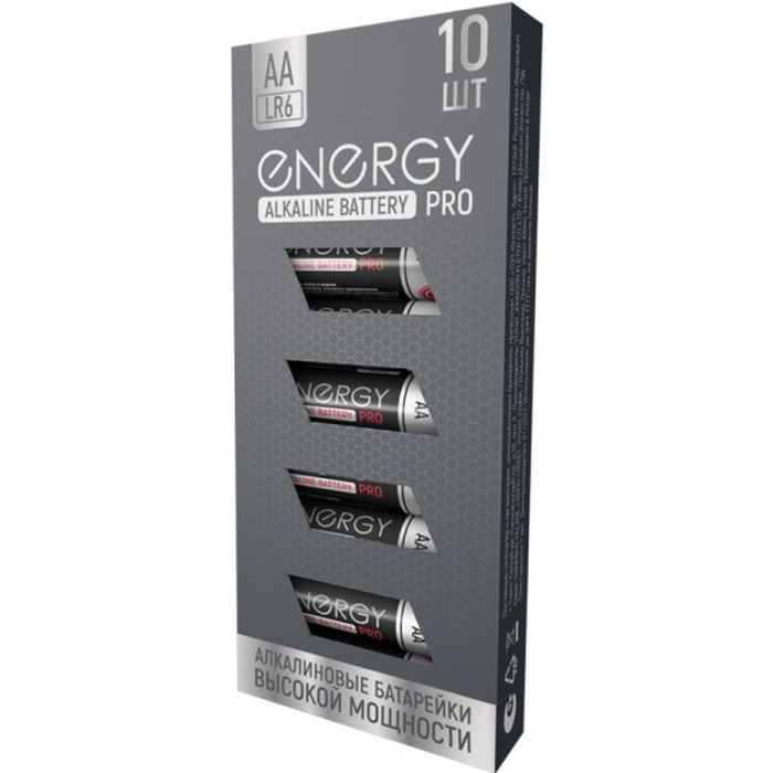 Батарейка алкалиновая Energy Pro LR6/10К 104976 СКР.