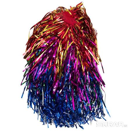 Парик новогодний разноцветный ПЭТ 004364 Скр.