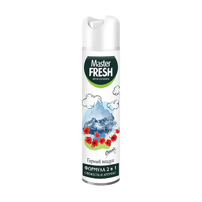 Освежитель воздуха Master FRESH "Горный воздух" 300мл. 7893 (Арвитекс) Освежитель воздуха Master FRESH "Горный воздух" 300мл. 7893 (Арвитекс)