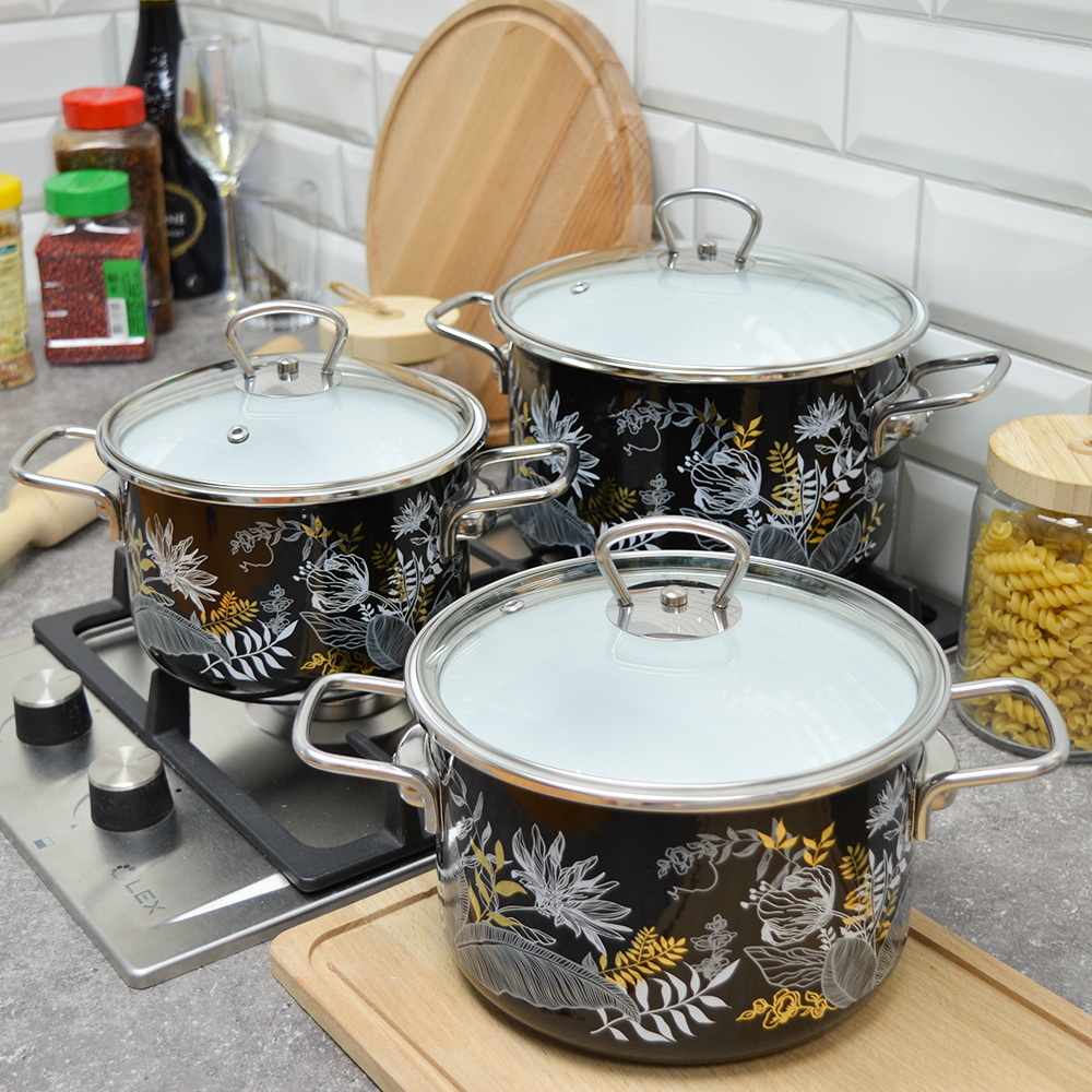 Набор №02 "Magia" 8DB025S (3к.: 2/3/4л.) черн..Чер