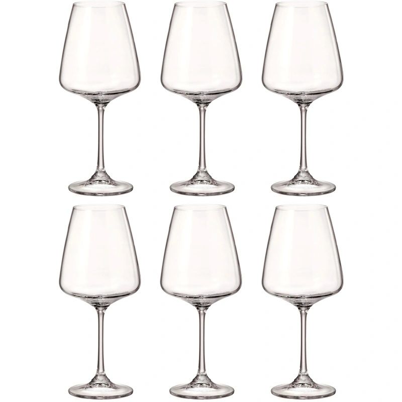 Набор фужеров CORVUS 0169 570мл. (6шт.)   д/красного вина Bohemia