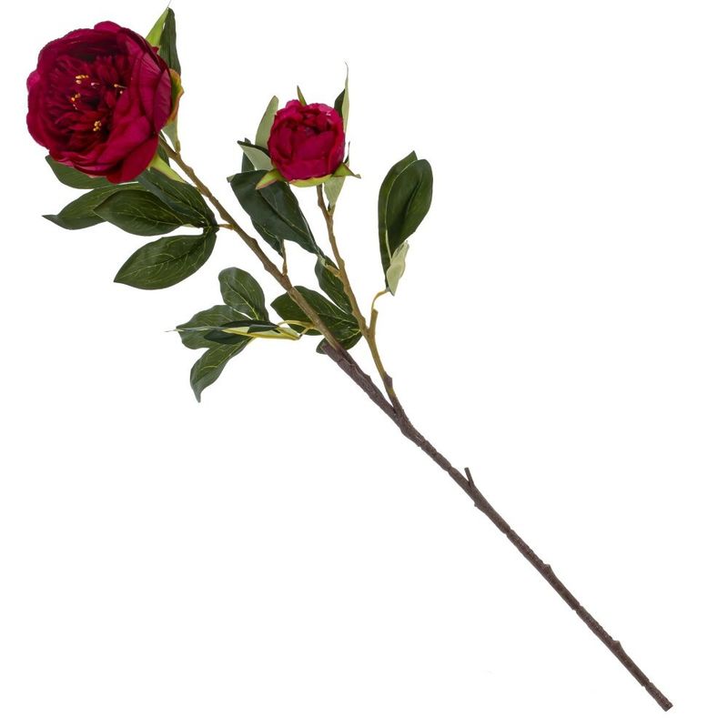 Цветок искусственный 749012 "Пион" h=93см. (Р)