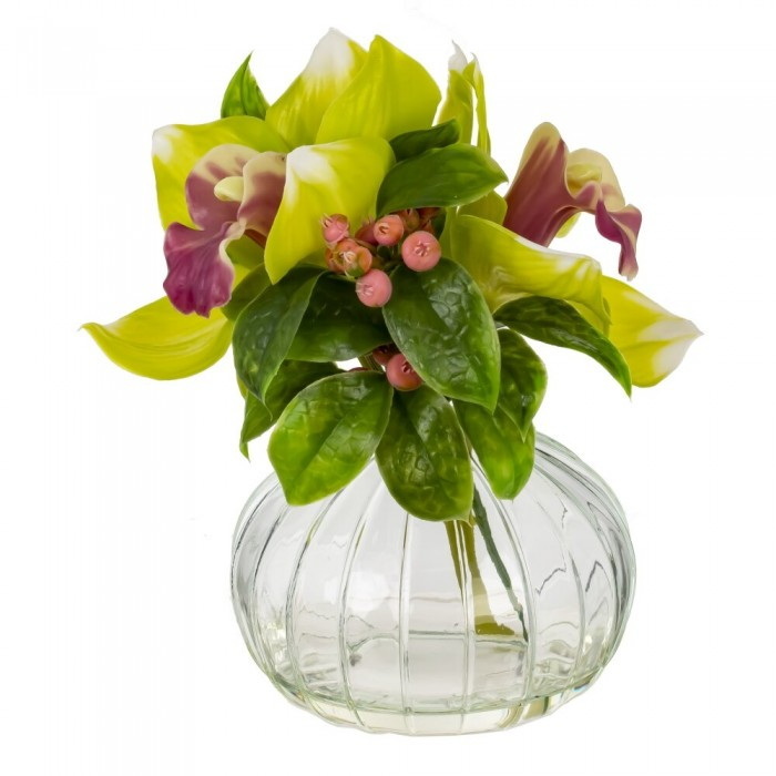 Цветочная композиция 804704 h=19см. (Р)