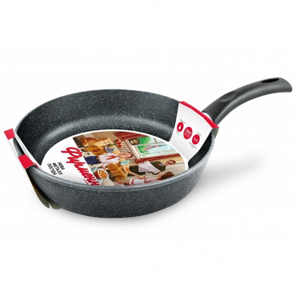 Сковорода С-П d220мм. "Московская" Фирменная 7822 а/пр.