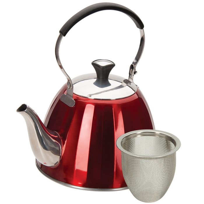 Чайник заварочный нерж. 93-TEA-SD-02 1.0л. STENDAL