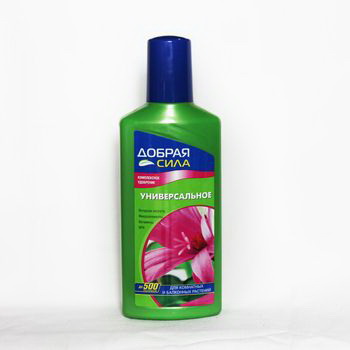 Удобрение жидкое ДОБРАЯ СИЛА (д/комн. и балконных раст.) 250мл. DS21010111 (Х)