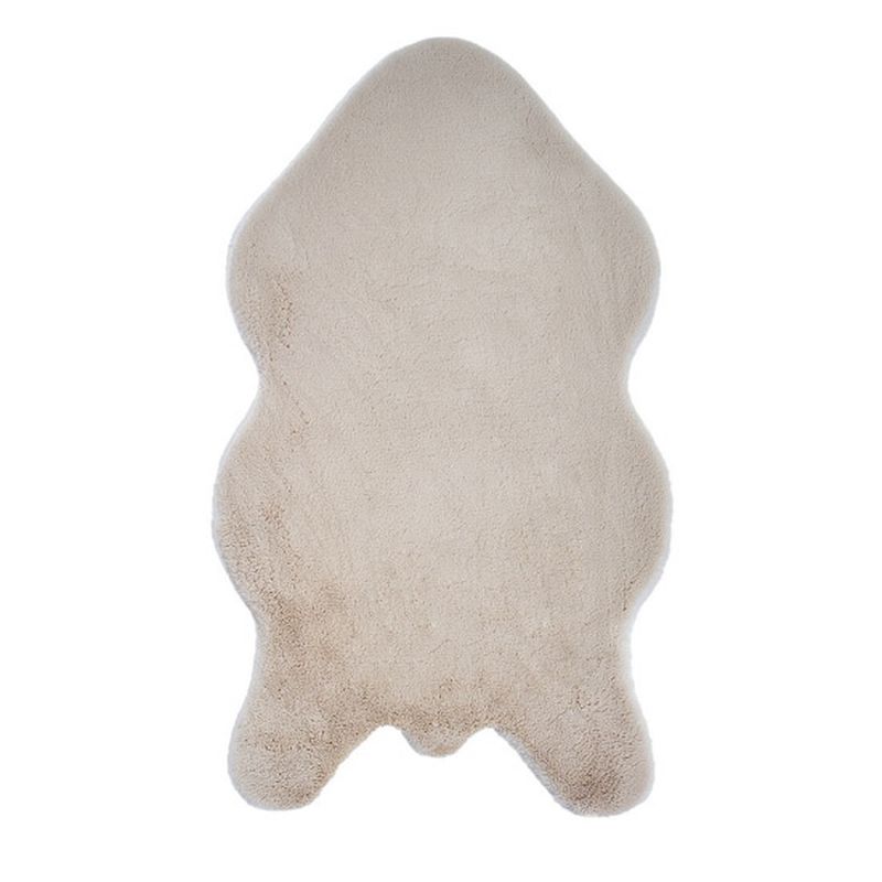 Коврик меховой шкура SHAHINTEX 50*88см. жемчужный 819263/863273 Ш