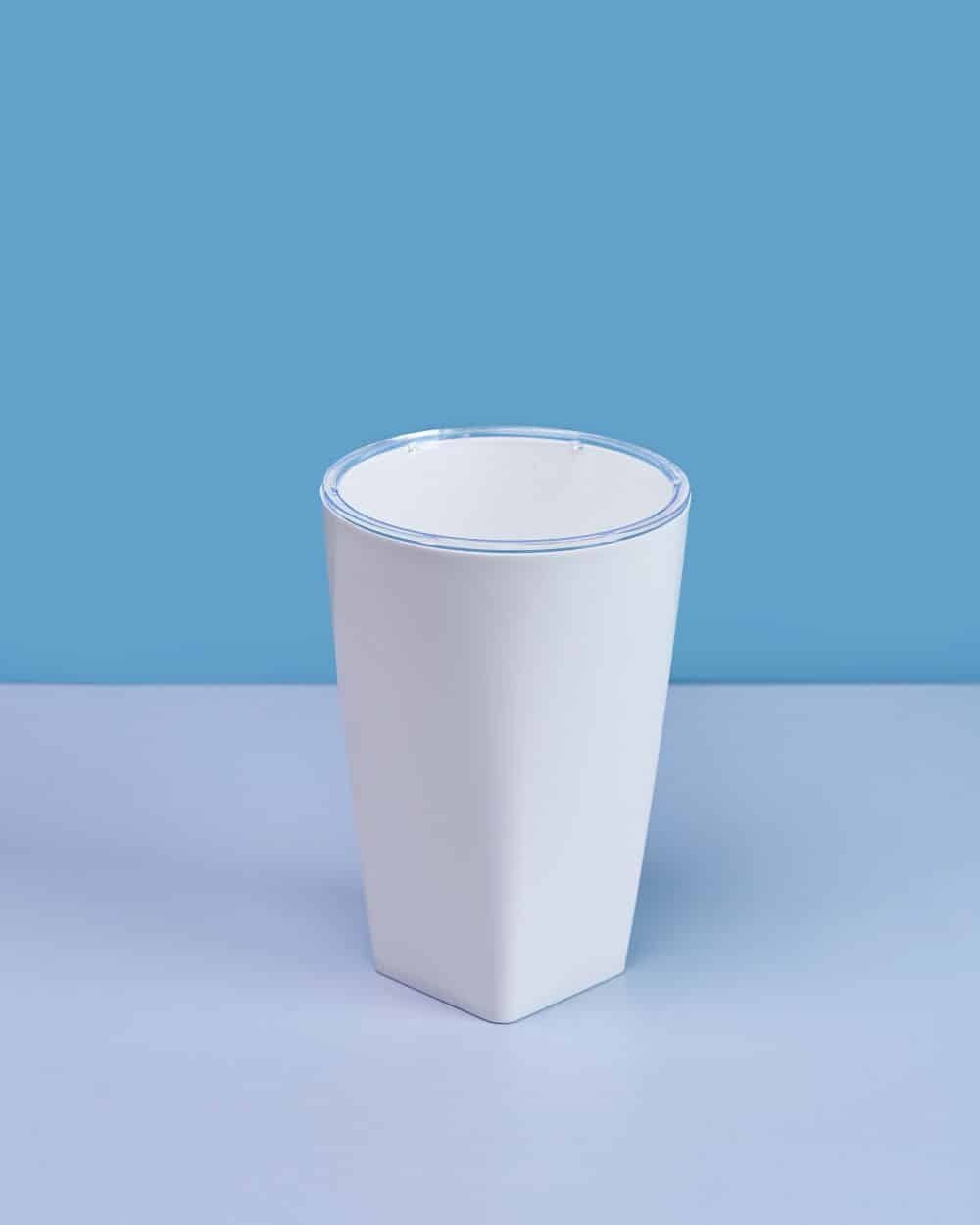 Кашпо ГРЕЙС 1,3л. с фитильным поливом+вкладка 1940 (прозрачный)