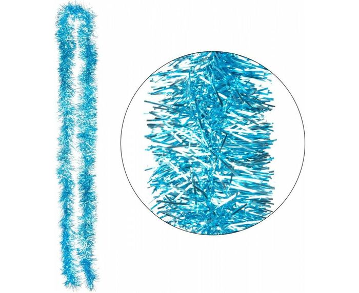 Мишура 2,0м. 6 слоев 106429 SYMTA-1623180 (голубой)СКР Мишура 2,0м. 6 слоев 106429 SYMTA-1623180 (голубой)СКР