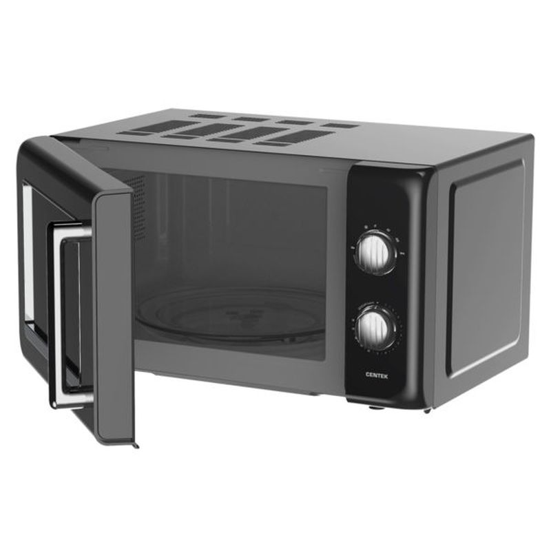 Микроволновая печь CENTEK CT-1553 (800Вт. 20л. 6реж. таймер, ) черный