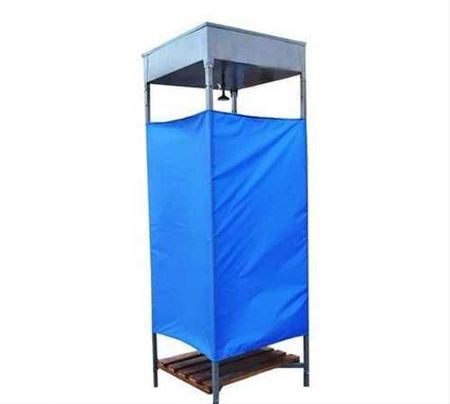 Душ с эл.водонагр. (бак 128л. оц..)