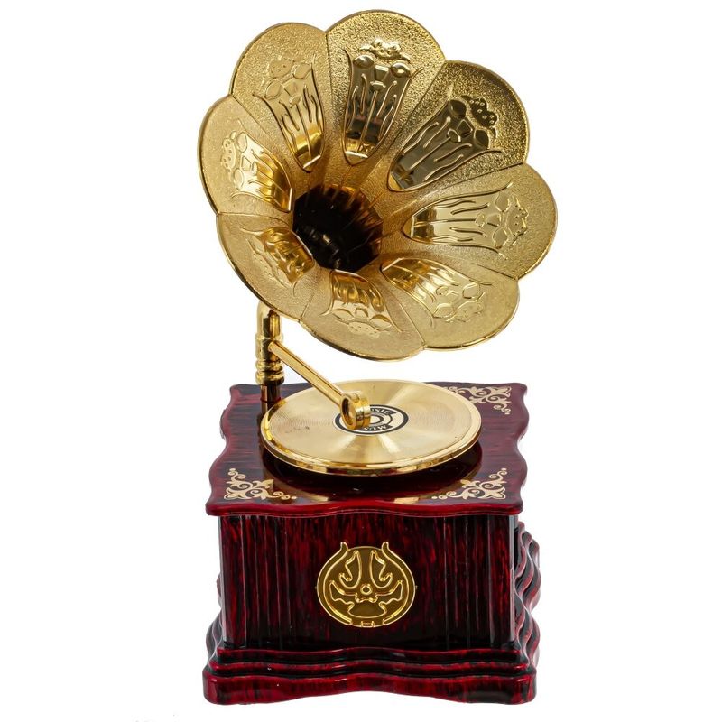 Фигурка "Граммофон" 270076 (9,5*11*18см.) музык. Р