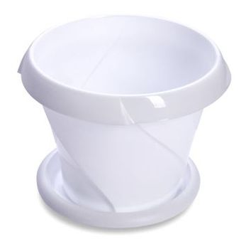 Горшок д/цв. "Флориана" 1,4л. d170мм. (белый) с подд. С385 Бел. Мар.