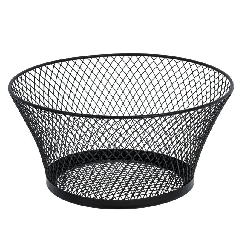 Ваза д/фруктов 800490 (21*21*10см.) металл. (Р)