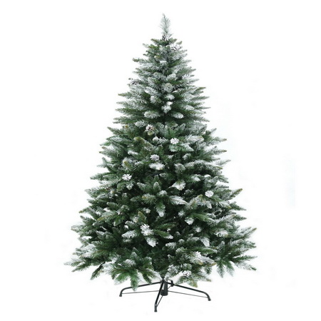 Ель "Снежная симфония" 1,55м. 10112155 с шишками
