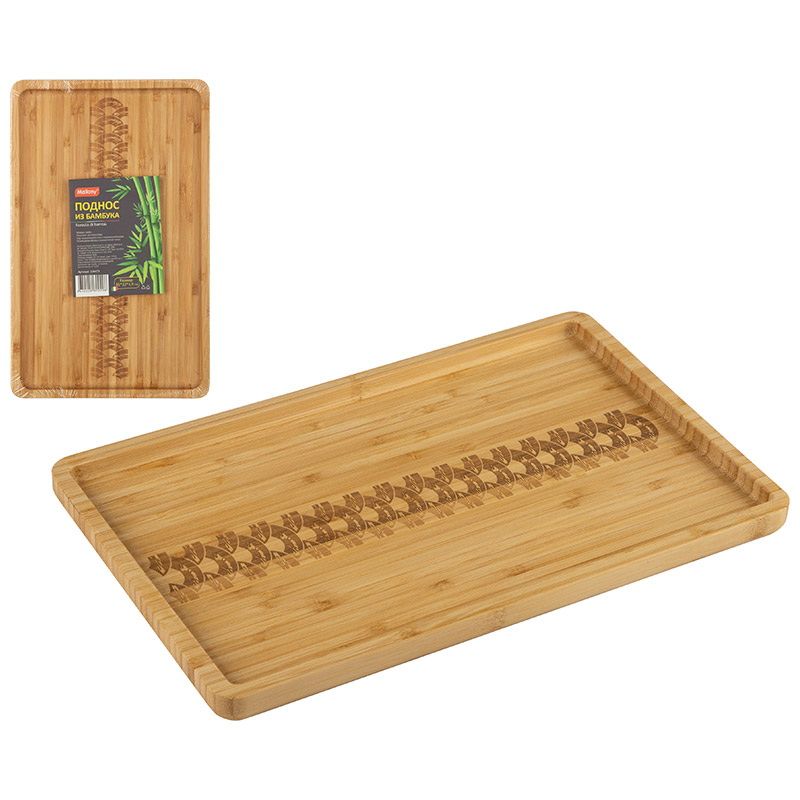 Поднос   Foresta di bambu бамбук 106473 (35*22*1.9 см)Скр.