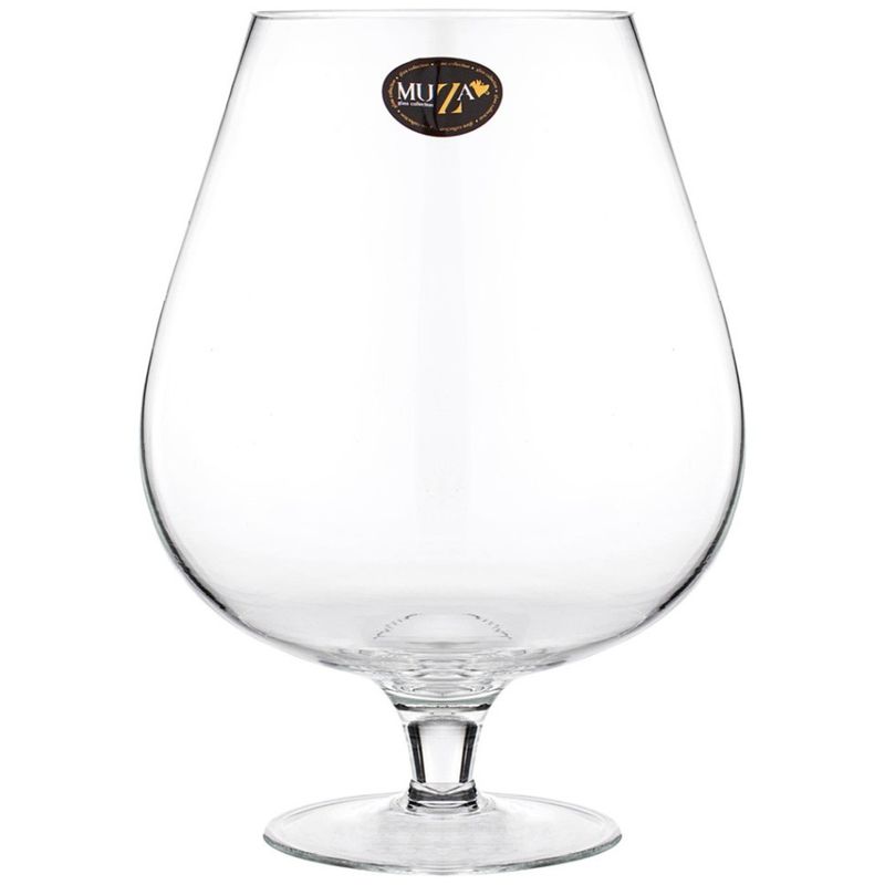 Ваза д/цв. 380-526 "AURA" 5,0л. на ножке (d=20см. h=28см) ВД