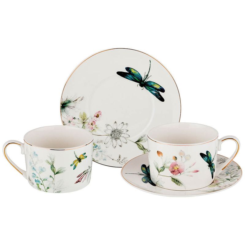 Чайный набор (4пр.) 275-1015 "Стрекоза" 250мл. ВД