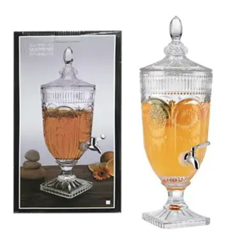 Лимонадница HY001009 3,0л. (стекло)