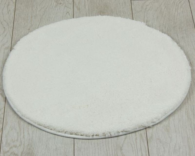 Коврик д/ванны  Шегги d 55см. 16240 белый HY25FH03
