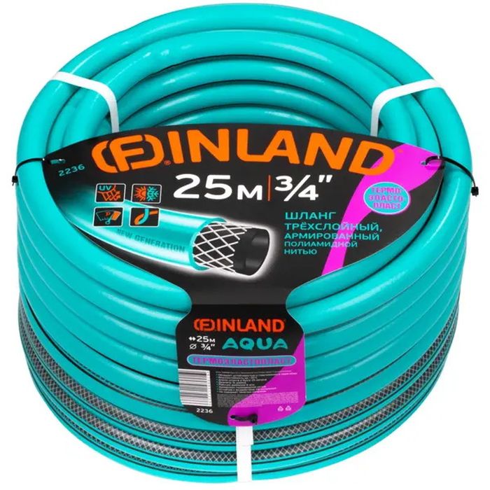 Шланг ТЭП "FINLAND SELVA" 3/4" 25м. 2236 3-х слойный