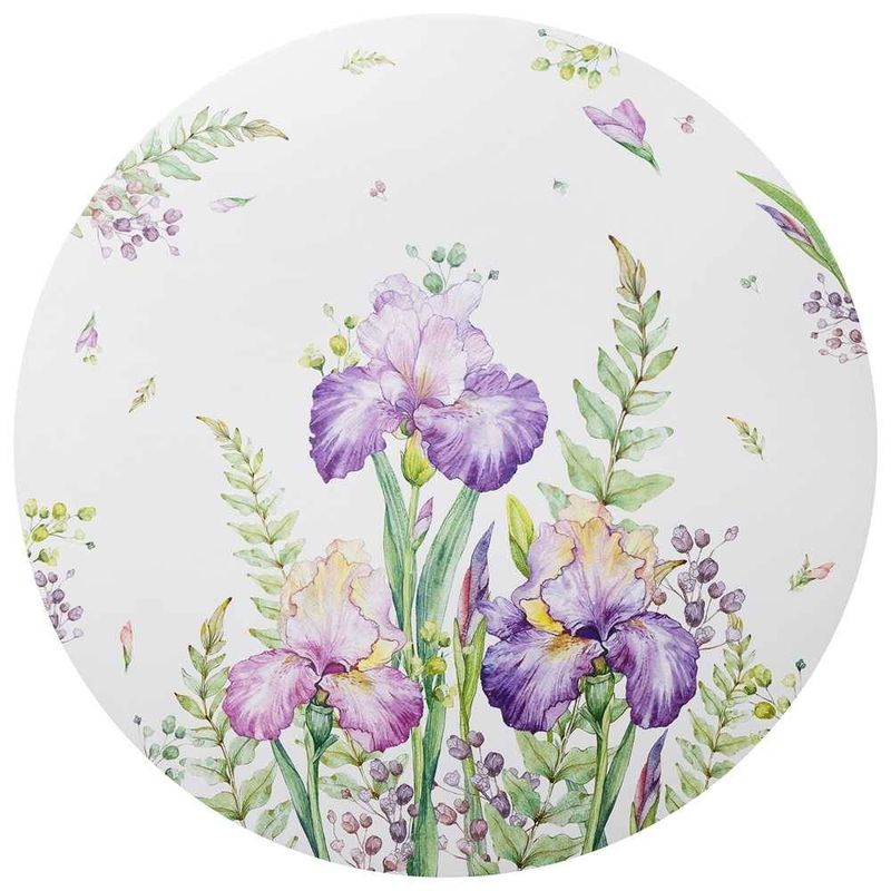 Салфетка сервировочная 771-149 "Irises" (набор 4шт. d 38см.)