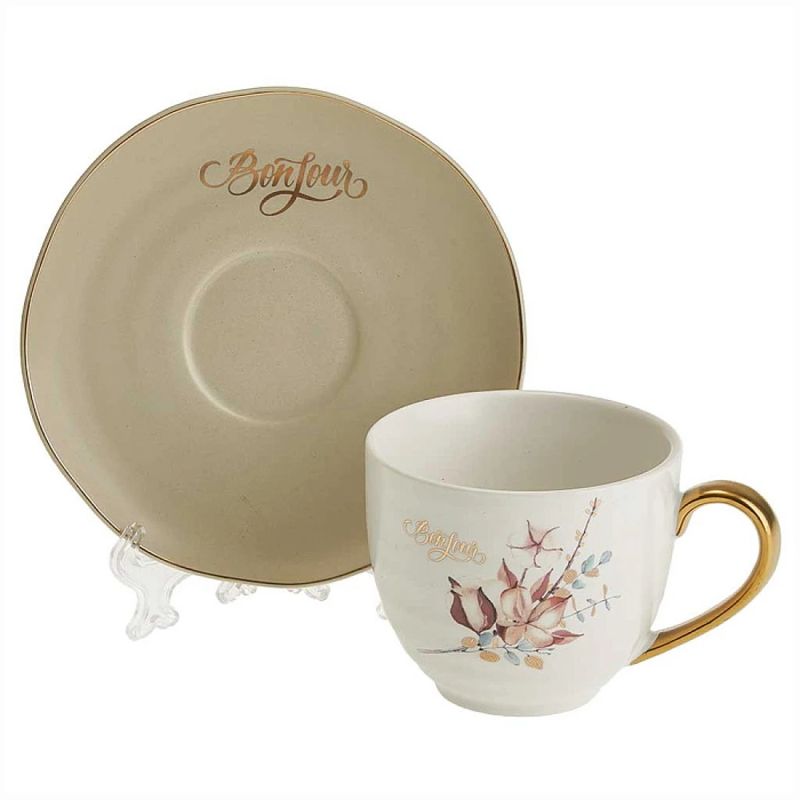 Чайный сервиз МБ009Р/4 "Bonjour " (8пр.) Дел.