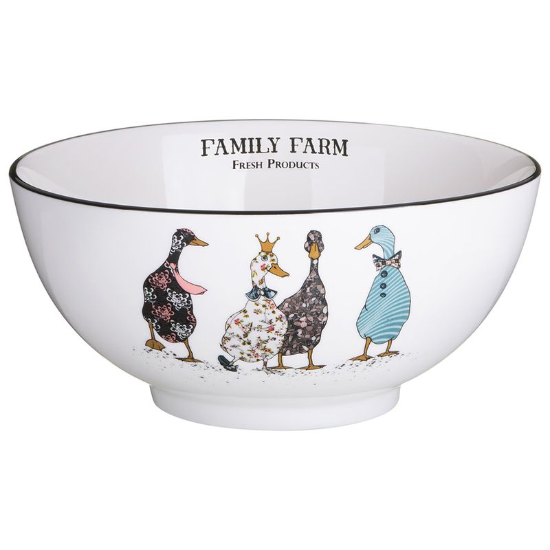 Салатник 263-1411 "Family Farm" 1,6л. (20,5*9,5см.) ВД