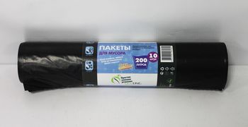 Мешки д/мусора 200л. (10шт.) 90*130см. 35мкм. OPTILINE черн. ПНД 23-0050 (ОК) Мешки д/мусора 200л. (10шт.) 90*130см. 35мкм. OPTILINE черн. ПНД 23-0050 (ОК)