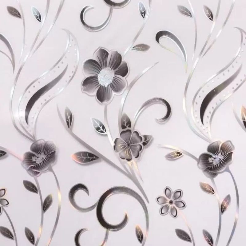 Клеенка силиконовая DEKORELLE 0,6мм. (0,6*20м.) 010-S/214010 (серебро/прозр. фон)