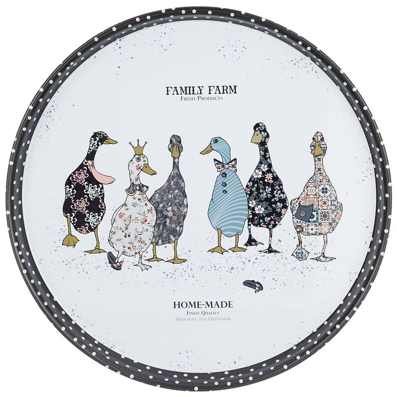 Поднос 898-224 "Family Farm" d=33см. ВД
