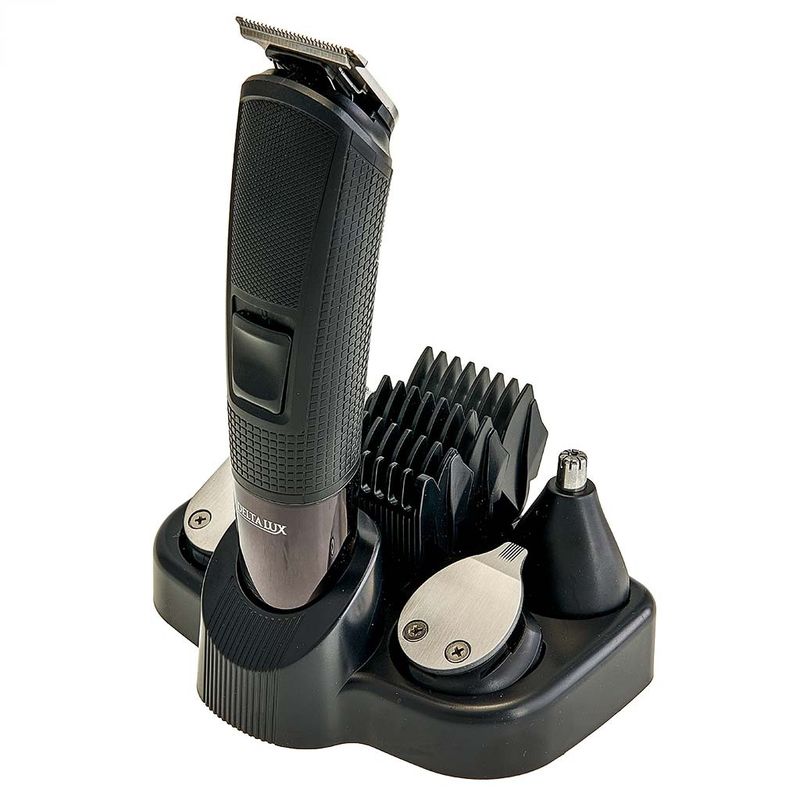 Набор д/стрижки и бритья DELTA DE-4203A 5в1 5Вт. 5 нас. аккум.