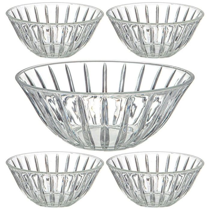 Набор салатников 691-066 "Lines" (5шт.1,6л./0,3л) ВД