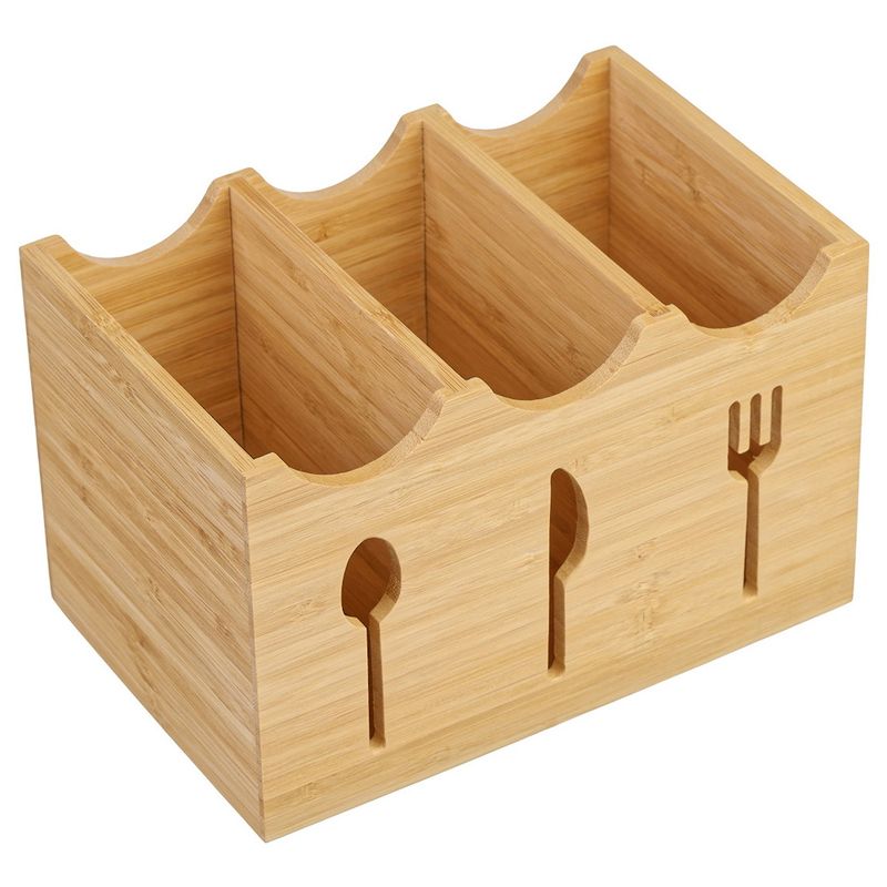 Органайзер кухонный КТ-ОР-14 (21,8*14*14см) бамбук