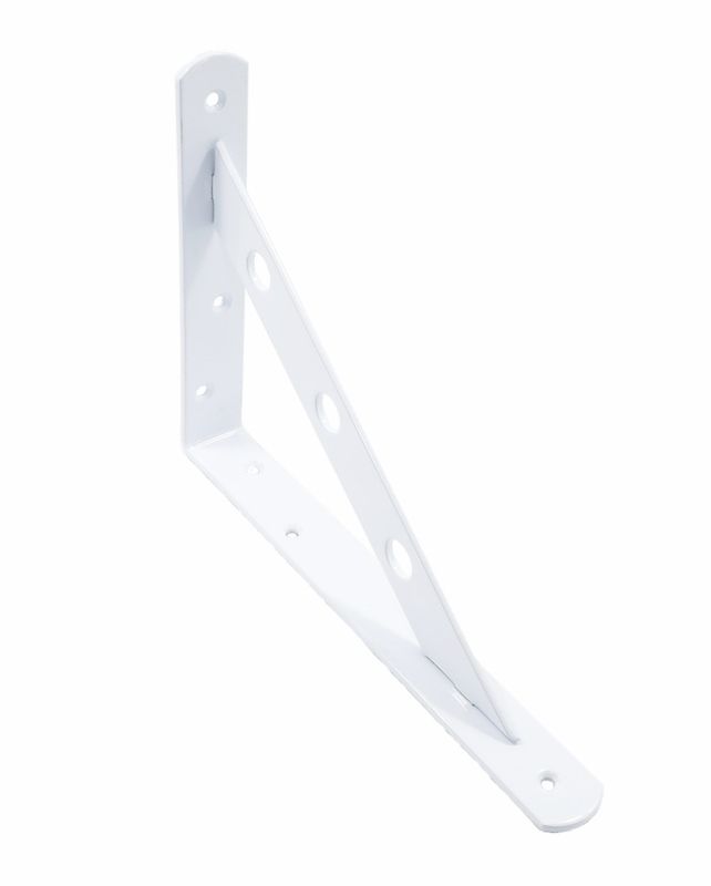 Кронштейн д/полок 150*125мм. усиленный полимер. Кунгур