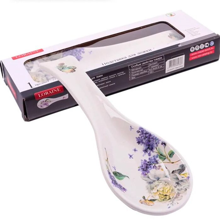 Подставка под ложку LR 60205 "Букет фантазий" (22,3см.) СКС