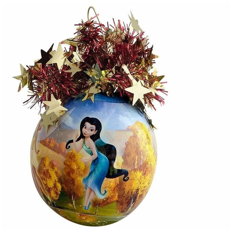 Шар "Фея Динь-Динь с подружками осенью" Ш95014 d95мм.