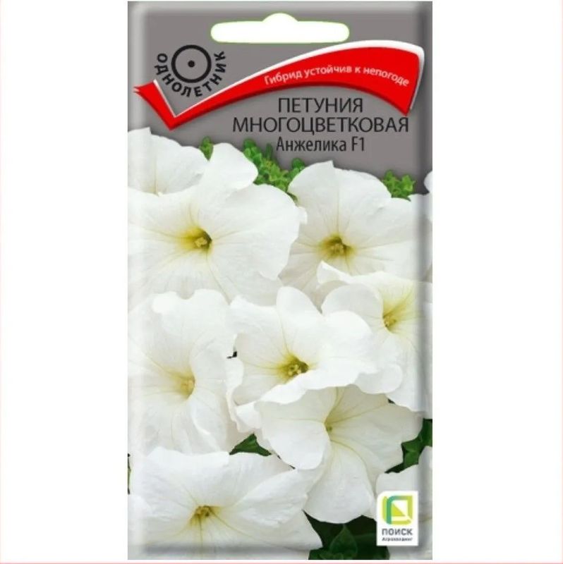 Петуния многоцветковая(мультифлора) АНЖЕЛИКА F1 20шт. (Поиск)