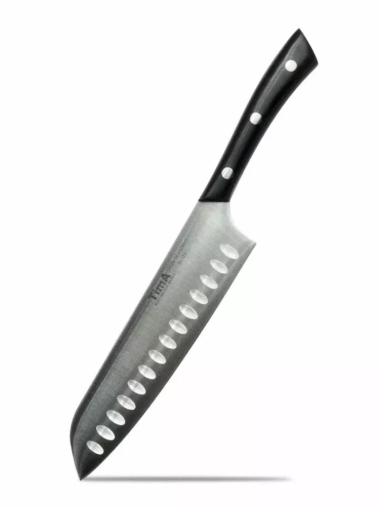 Нож BL-03 сантоку 178мм. BlackLine (Т)