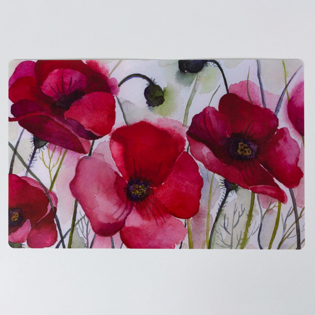 Салфетка сервировочная 26*41см. Маки 13637 Х-048