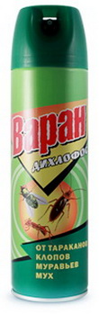 Дихлофос ВАРАН универс. (от всех насек.) 440мл. 3241/21