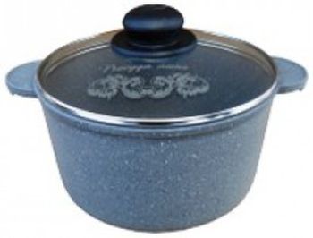 Кастрюля Мечта 3,0л. а/пр. "Гранит" 43701 ст/крышка