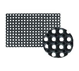 Коврик резиновый грязезащ. с отв. RН 80*120см. (16мм.)