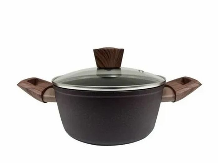 Кастрюля WR-1864 1,7л. Marroni (ков.ал. а/пр. покр. ст/крышк.)